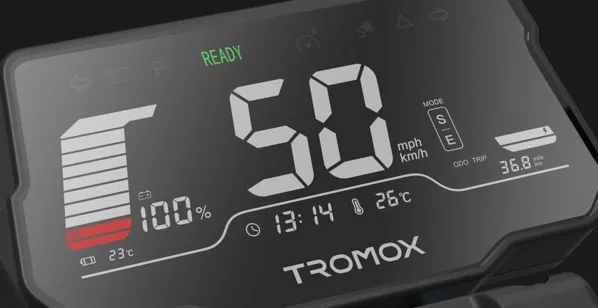 Tromox MINO dashboard